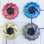 Wholesale Wheel Design Aluminum Metal Fidget Spinner Stress Reducer Toy for Autism Adult, Child (Space Gray)